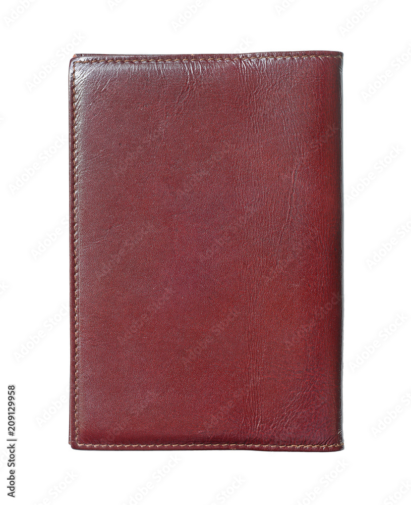 Brown leather cover Brown leather cover