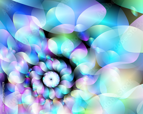 Abstract vector motion composed of simple elements