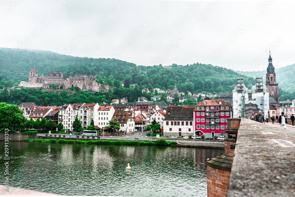 Green old town Heidelberg