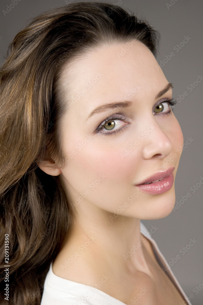 Model Beauty Stylish Makeup Portrait