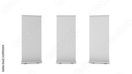  Roll-up Mock-up / Concept white