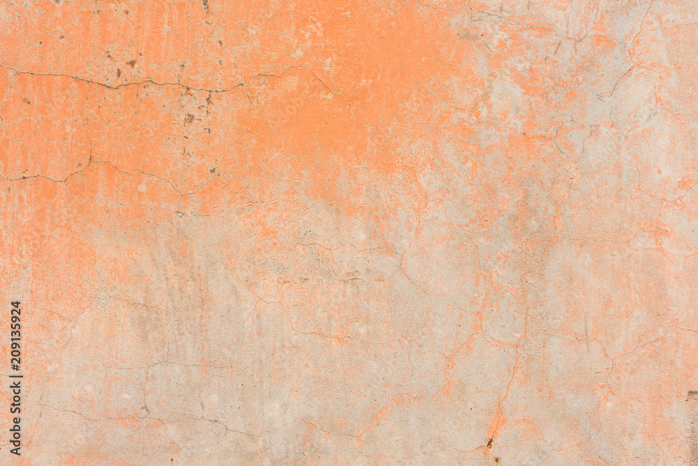 Fototapeta premium Wall fragment with scratches and cracks
