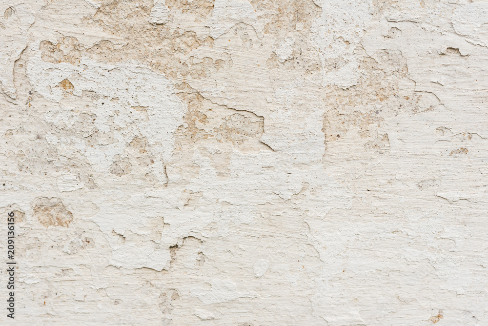 Obraz premium Wall fragment with scratches and cracks