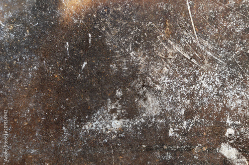 Dark rusty and dirty metal background