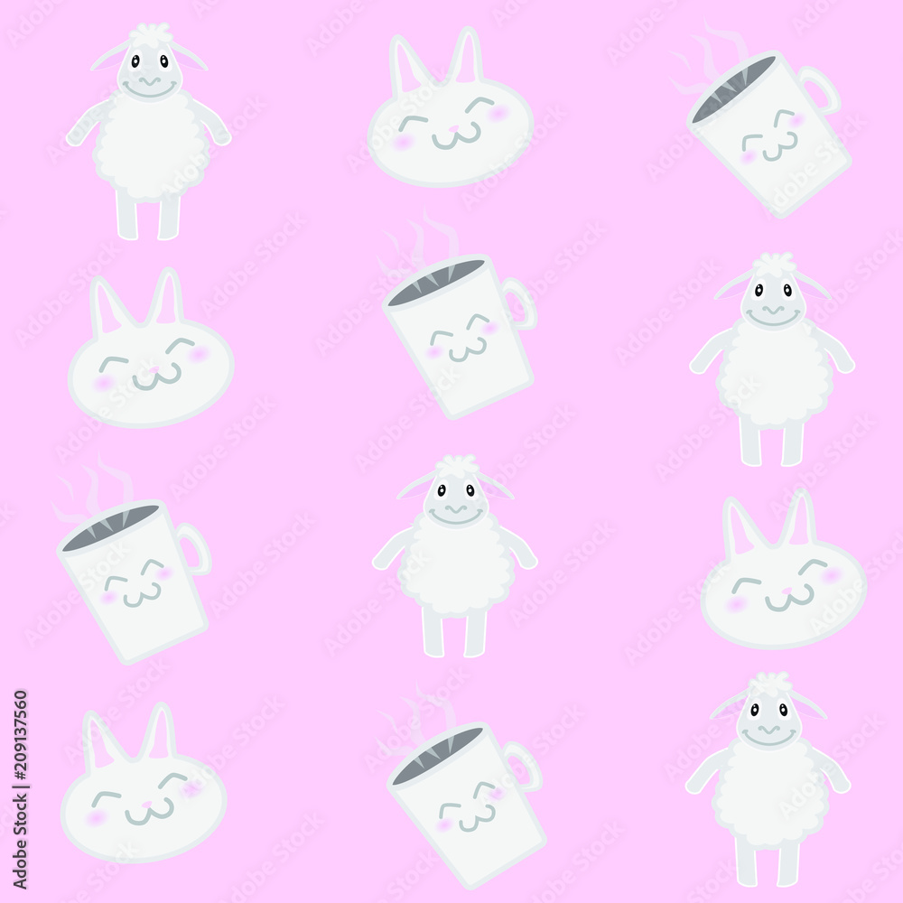 Cute Animals pattern