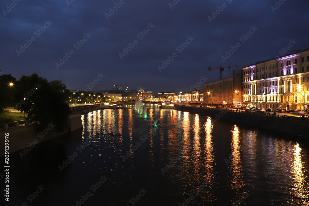 Moscow in the evening Moscow in the evening