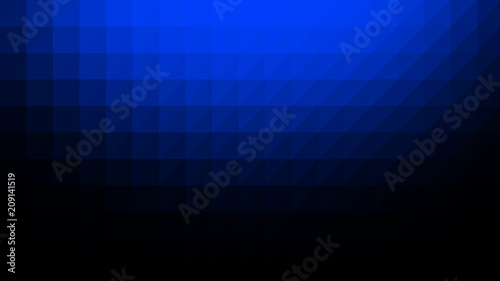 Blue Black Low Poly Vector Background