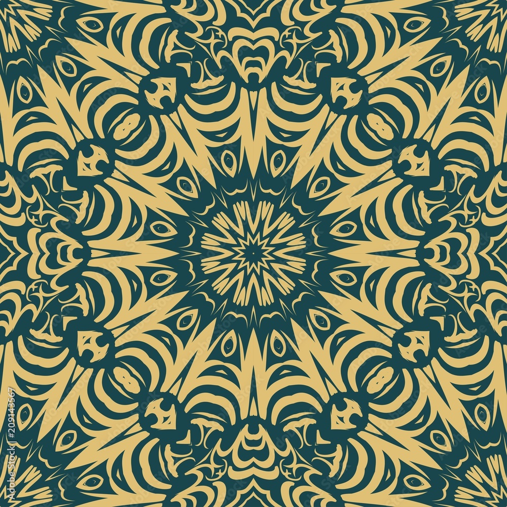 Seamless floral background. decorative texture for wallpaper, invitation. Vector illustration