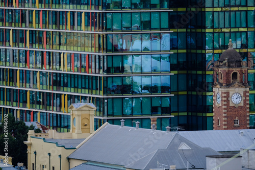 View of Ipswich Central Business District in south east Queensland photo