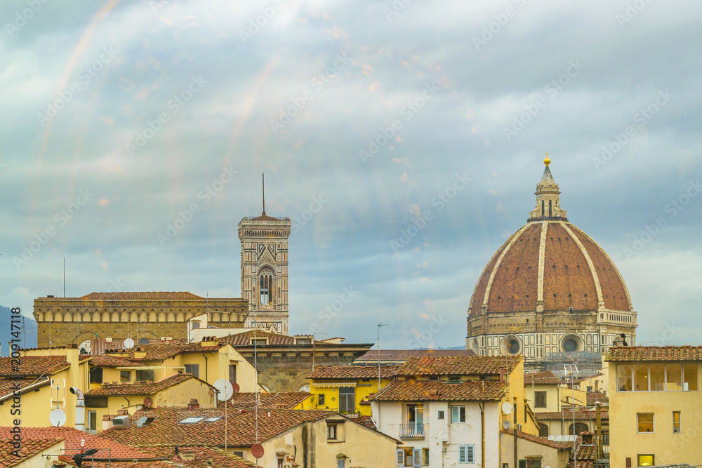 Obraz premium Aerial View Florence, Italy
