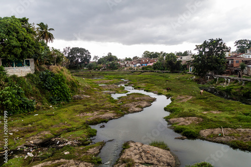 Yayabo river in Sancti Spiritus, Cuba photo