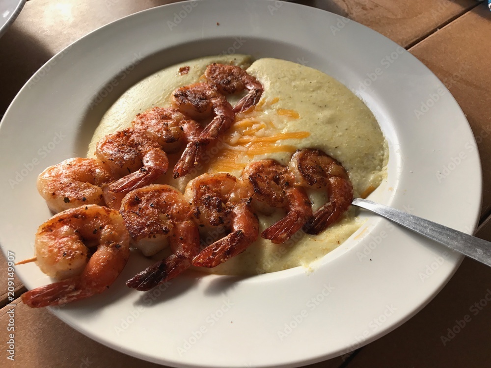 Shrimp and grits Shrimp and grits
