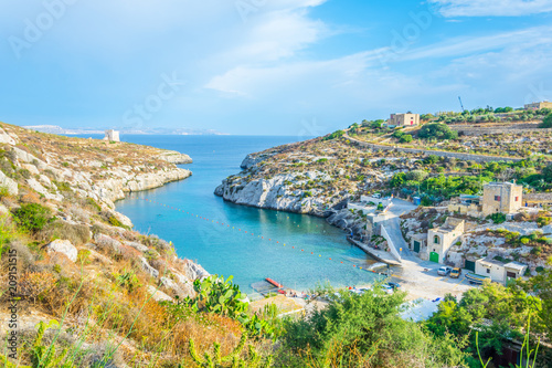 Mgarr ix-Xini bay on Gozo, Malta photo