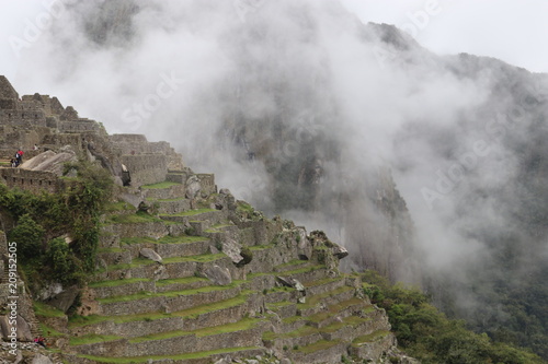 Cuadro en lienzo Machu Pichu Clouds