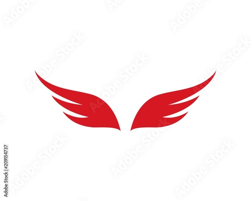 Wing Logo Template