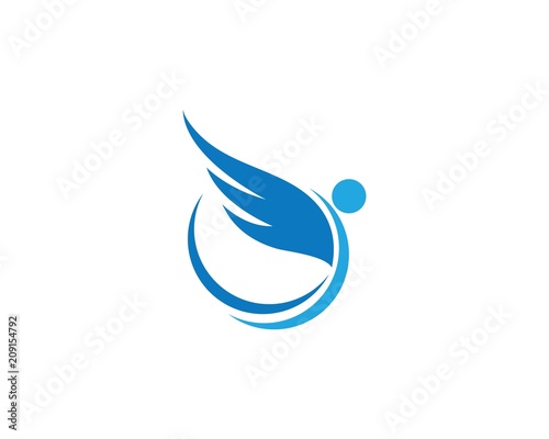 Wing Logo Template