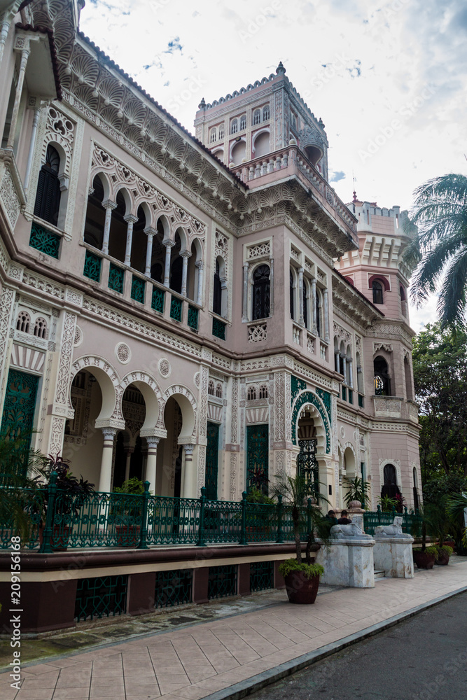 Palacio de Valle building in Cienfuegos, Cuba.