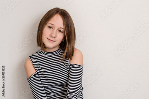 tween girl portrait