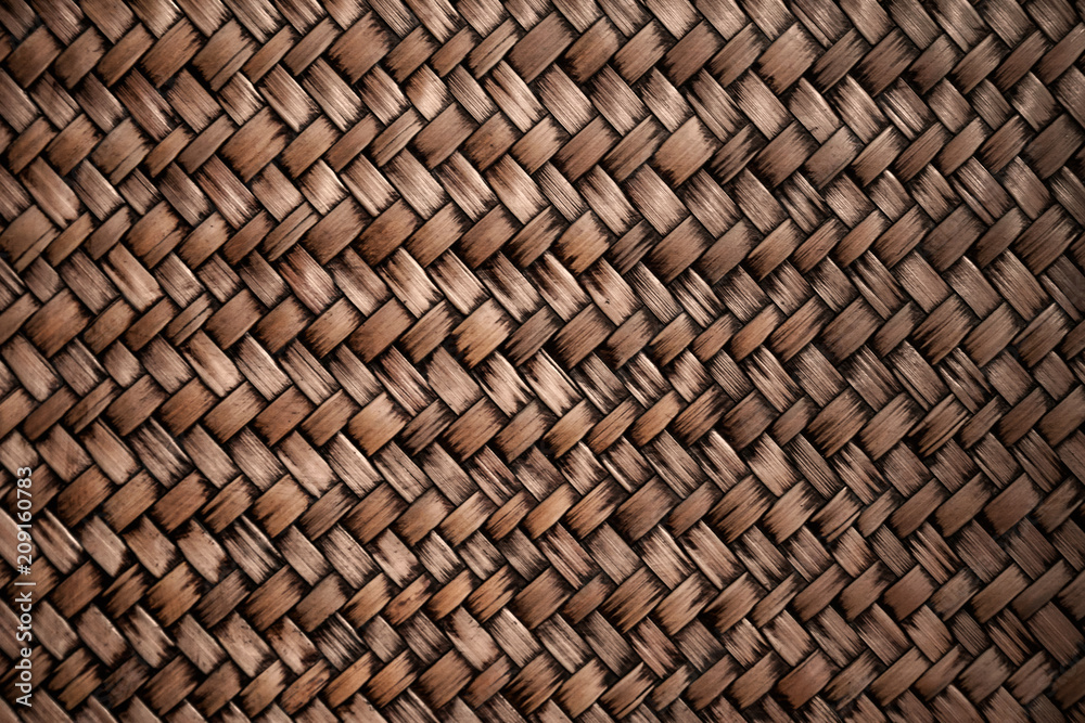 Handcraft bamboo weave texture background Handcraft bamboo weave texture background