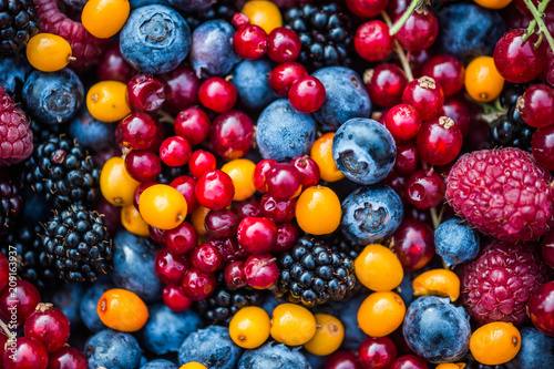 Mixed bowl of Nordic Berries