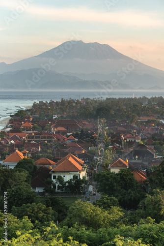 Agung volcano photo