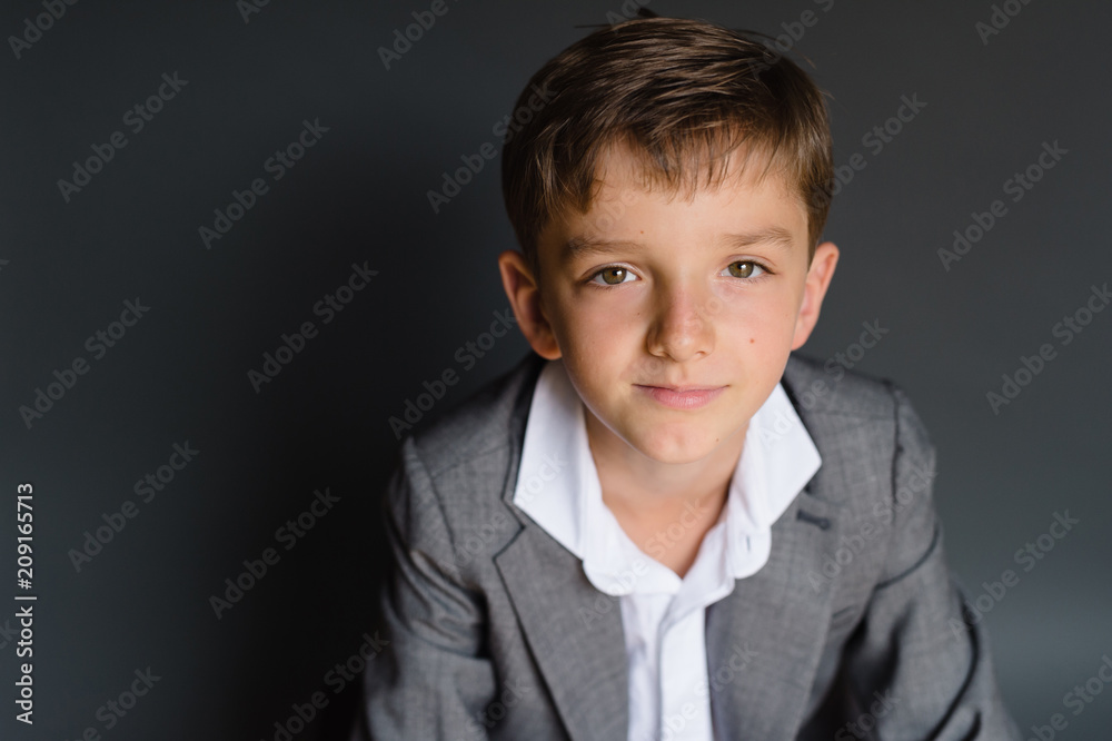 Portrait of smartly dressed tween boy Portrait of smartly dressed tween boy