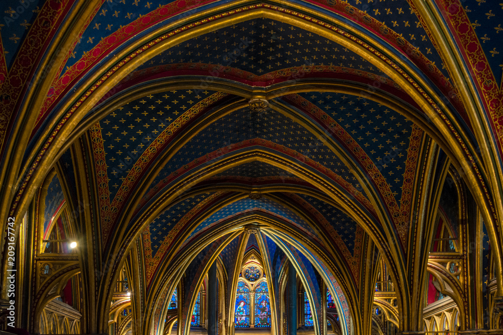 Obraz premium church ceiling