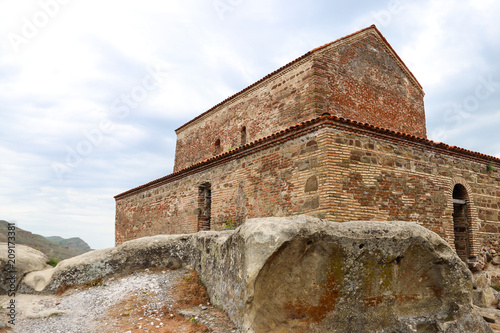 Uplistsulis Eklesia  Prince s Church  in ancient cave city of Uplistsikhe  near Gori  Georgia