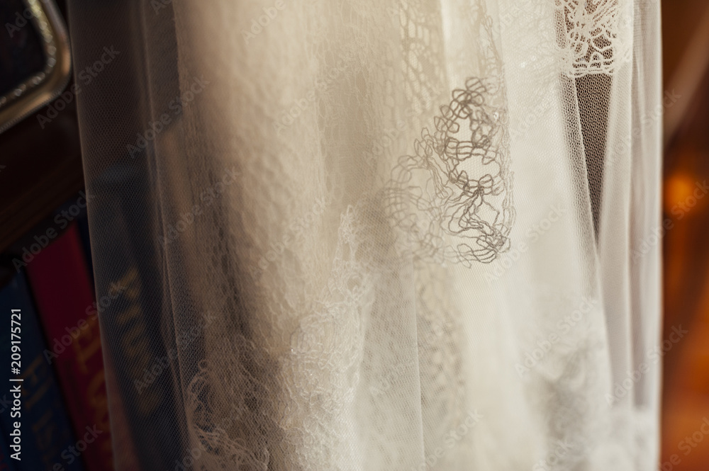 Wedding dress close up Wedding dress close up
