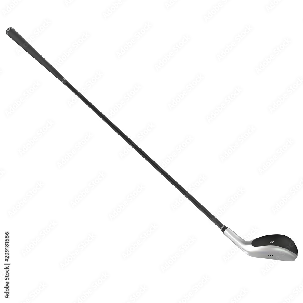 Realistic vector golf club Realistic vector golf club