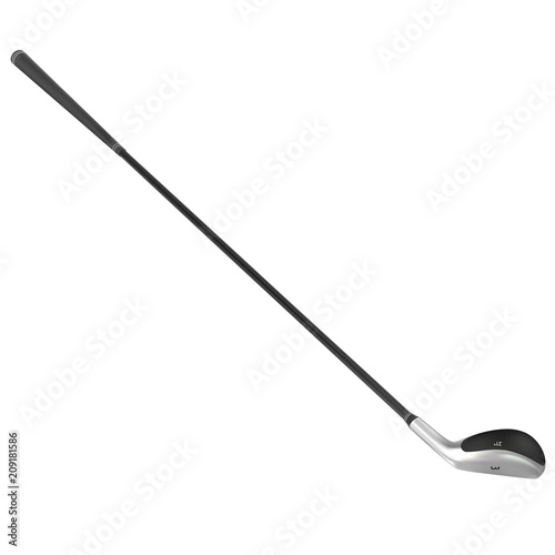 Realistic vector golf club