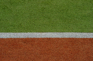 Texture of the herb cover sports field. Used in tennis, golf, baseball, field hockey, football, cricket, rugby.