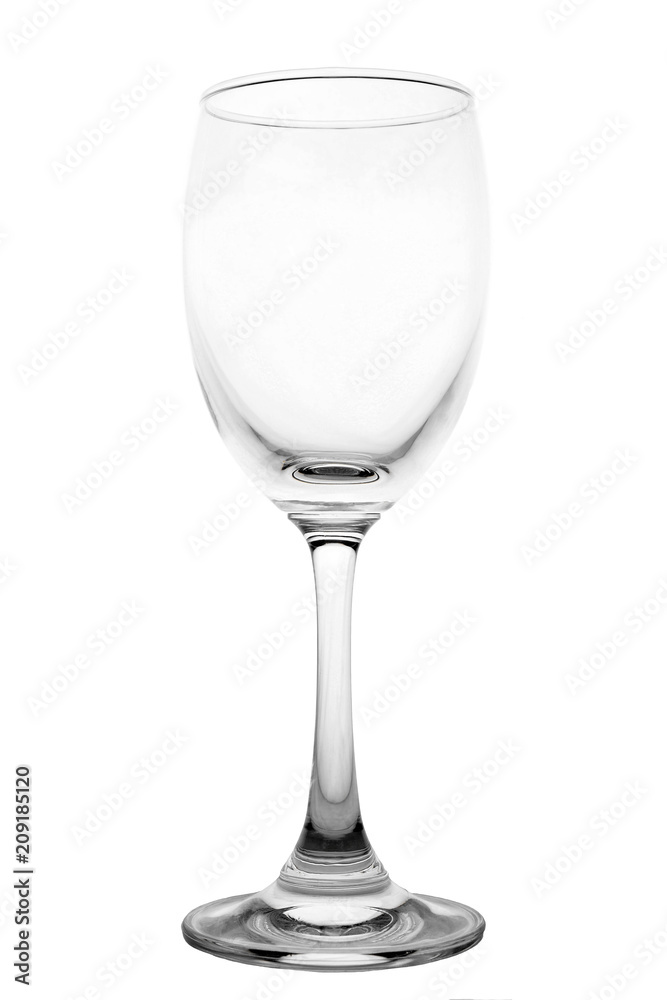 glass of wine isolated on white background glass of wine isolated on white background