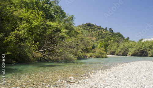 Wild river in Turkey, Alanya