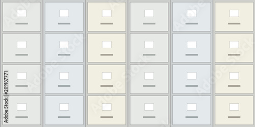 File cabinet pattern