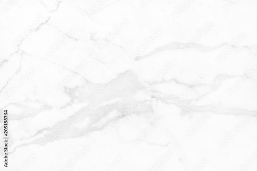 Fototapeta premium White gray marble texture in natural pattern with high resolution for background and design art work. Tile stone floor.