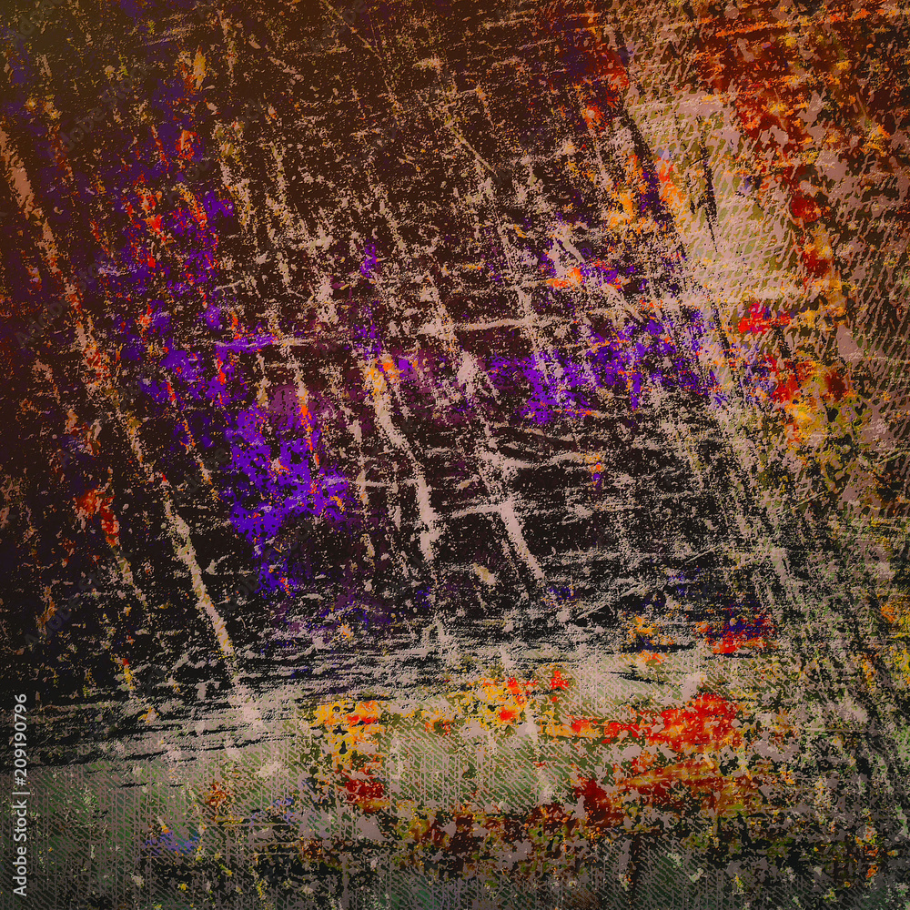 Color gloomy grunge background