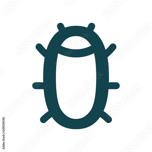 Computer bug icon