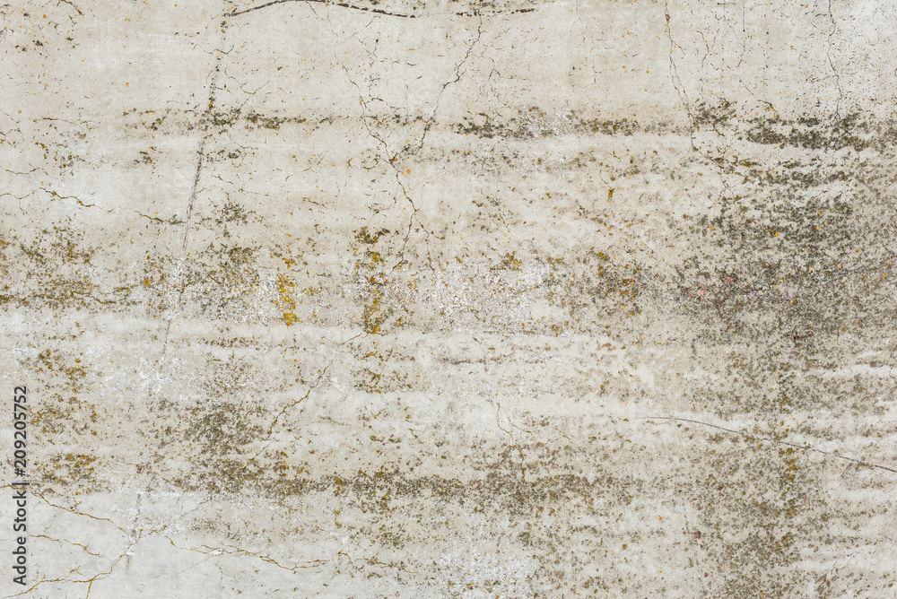Fototapeta premium Wall fragment with scratches and cracks