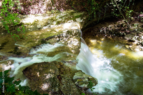 Waterfall on the river Mebre 3 photo