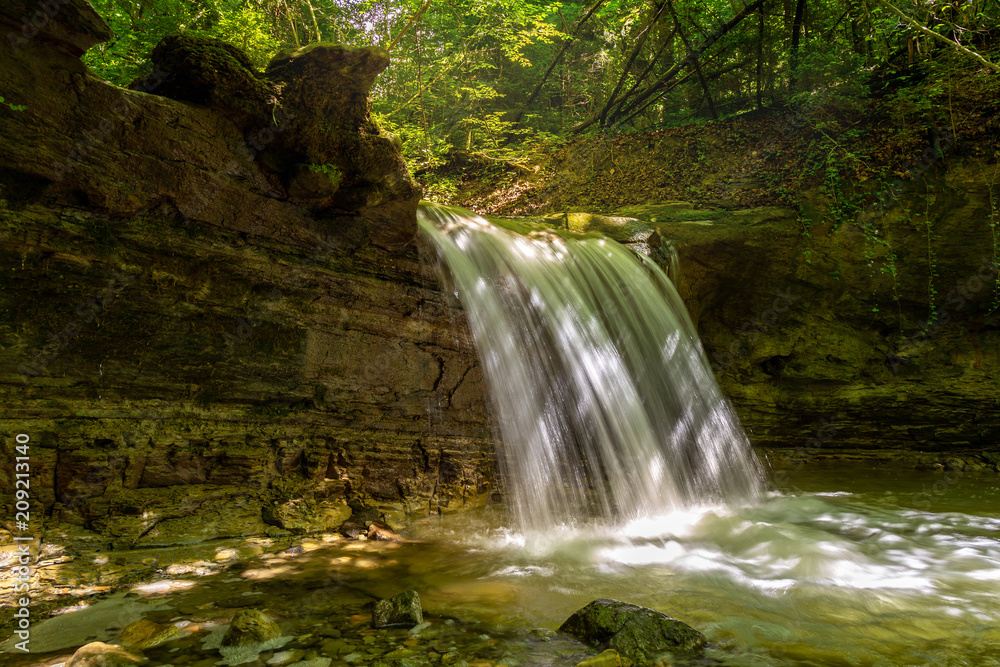 Obraz premium Waterfall on the river Mebre 14