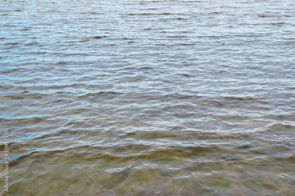 Closeup of baltic sea water surface in cold summer evening as abstract nature background. Closeup of baltic sea water surface in cold summer evening as abstract nature background.