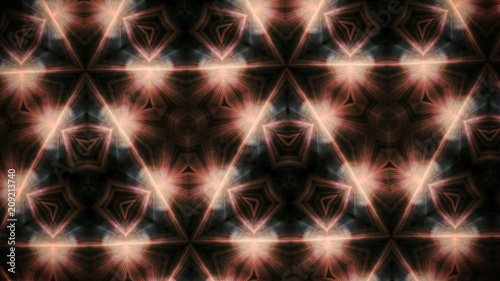 Abstract geometric kaleidoscope colored radiant background, color texture.