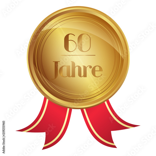 Jubiläum Goldmedaille 60 Jahre - 3D