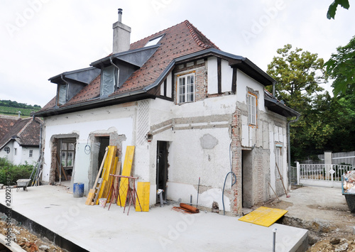 renovierung einer alten Villa