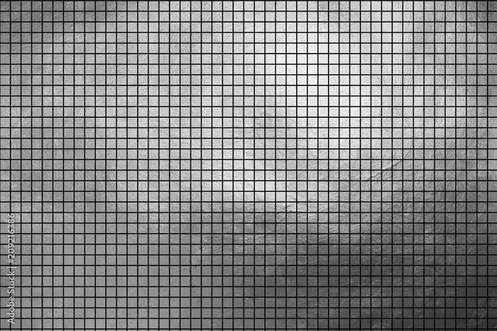Shiny reflective silver square / cube texture pattern for print and design. Creative abstract Shiny reflective silver square / cube texture pattern for print and design. Creative abstract