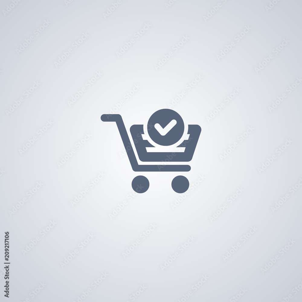 Finish shopping icon Finish shopping icon