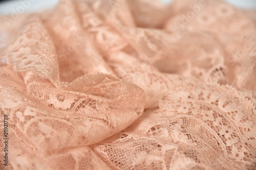 Lace fabric background