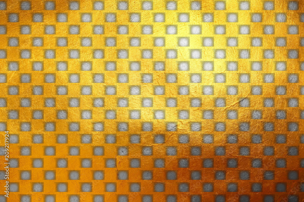 Unique square pattern golden and silver texture shiny luxurious creative abstract background Unique square pattern golden and silver texture shiny luxurious creative abstract background