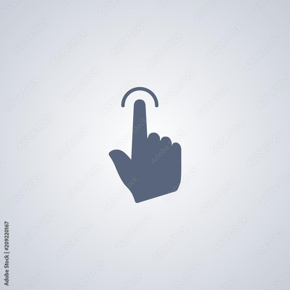 Gesture click icon Gesture click icon